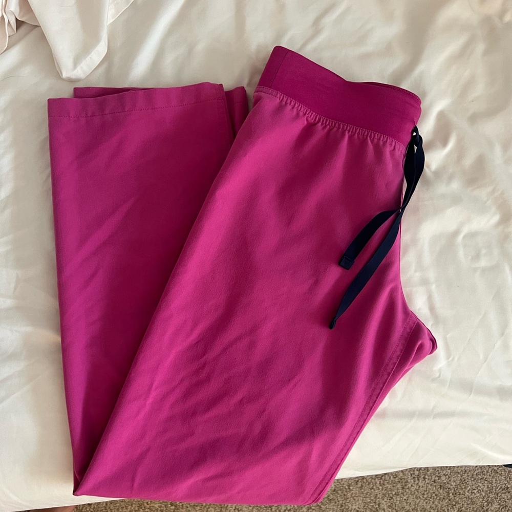 Figs Bright Pink Technical Pants